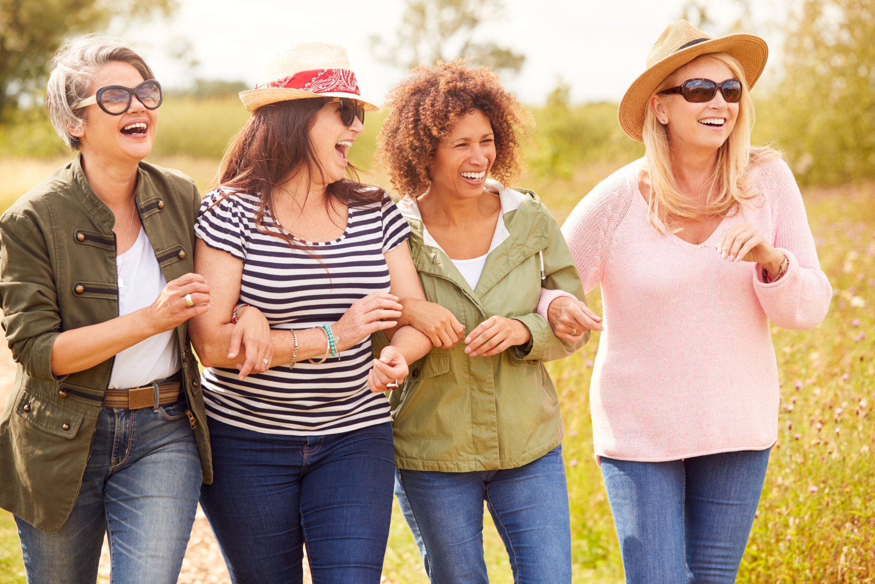 Women at a retreat
